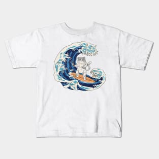 Cat Surfing Kids T-Shirt